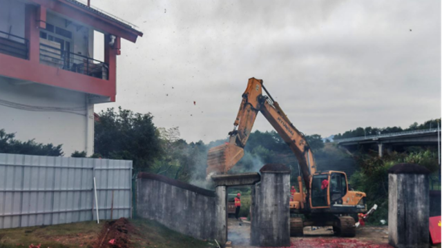 福建高速公路服务区简易出入口工程正式开工建设